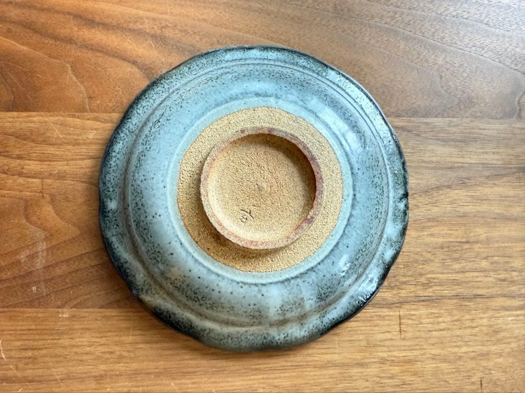 【唐津焼　中里重利】三玄窯　絵唐津　中鉢　共箱