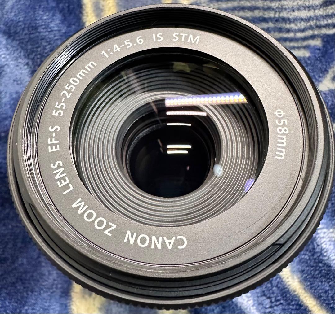 【美品】canon EF-S 55-250mm IS STM 望遠レンズ ⑤