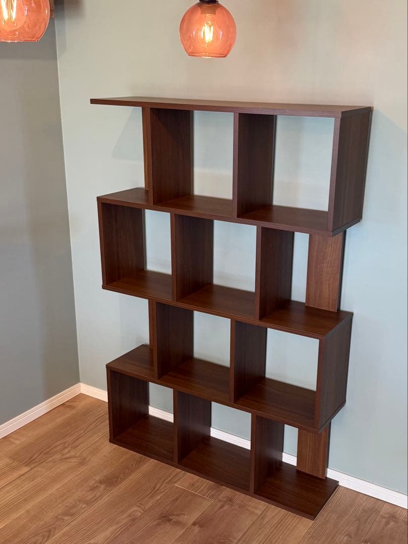 【送料込】arne ディスプレイラック 木製 完成品 オープンシェルフ