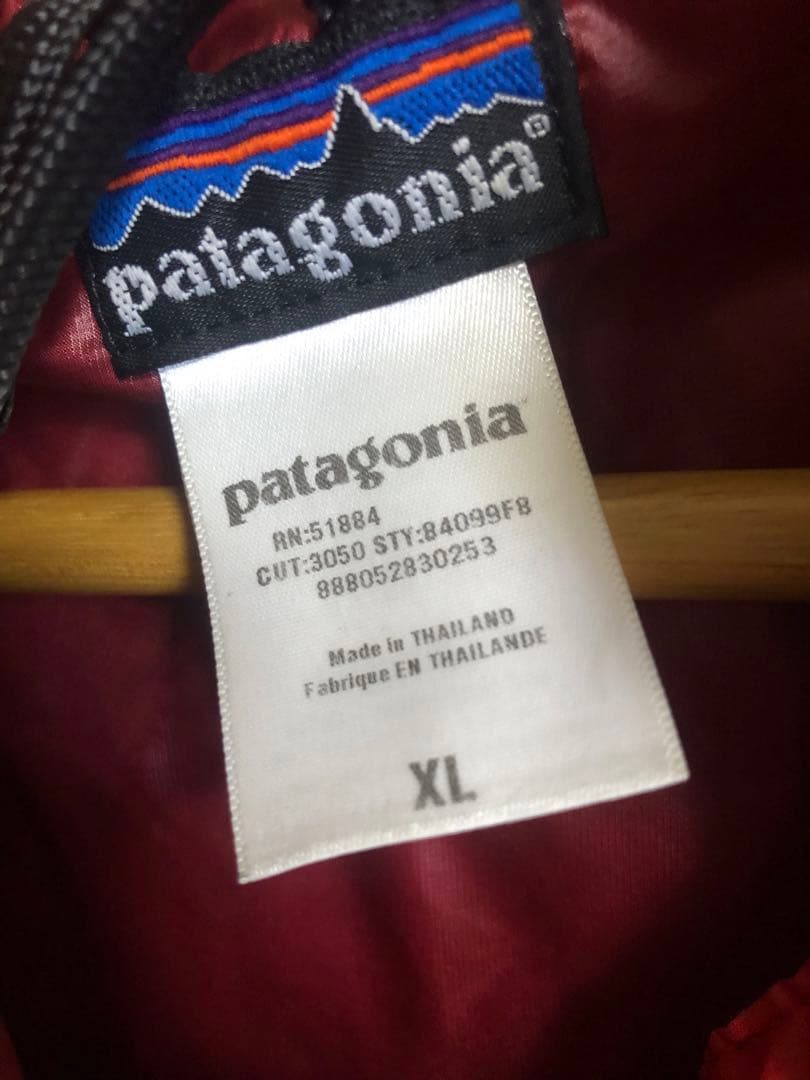 PATAGONIA DAS PARKA ダスパーカ パタゴニア XL 赤系