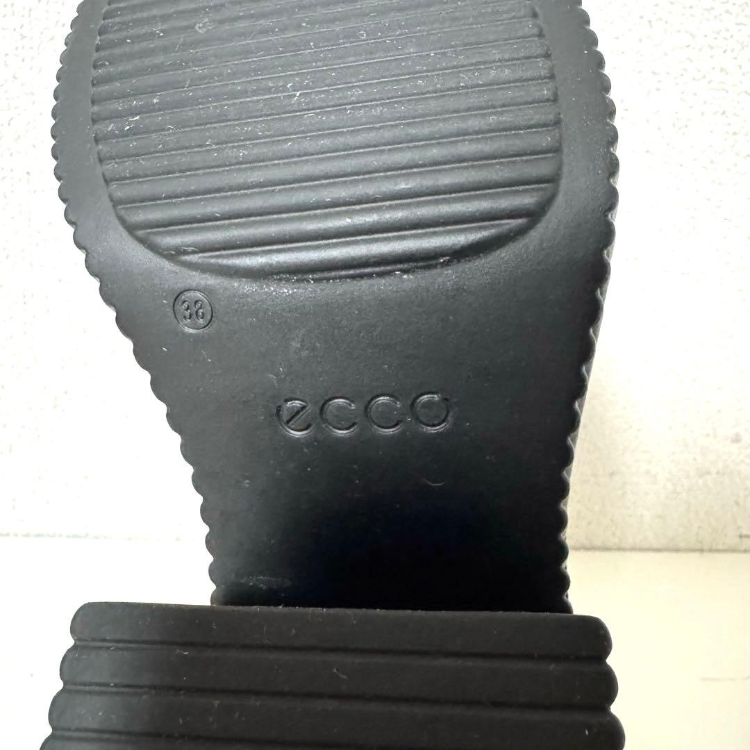 ECOO エコー ブーツ FLUTED HEEL BACK ZIP BOOT