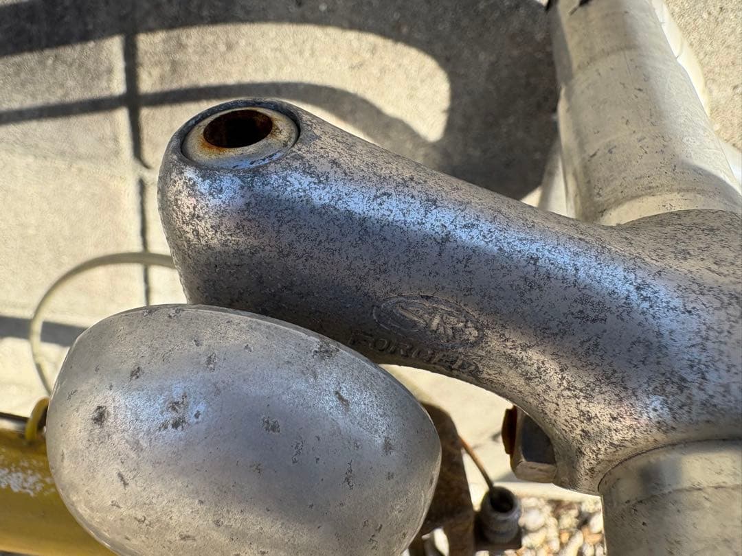 ヴィンテージ スポルティーフ 黄色｜SUNTOUR／SUGINO 現状