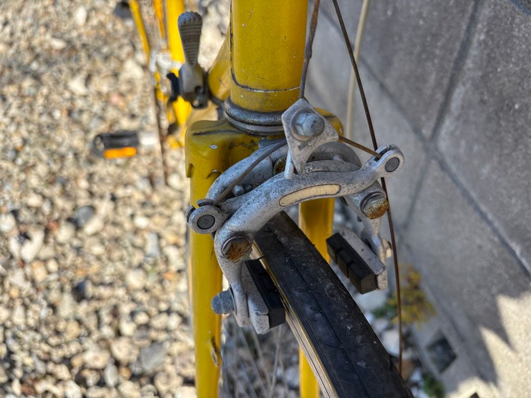 ヴィンテージ スポルティーフ 黄色｜SUNTOUR／SUGINO 現状