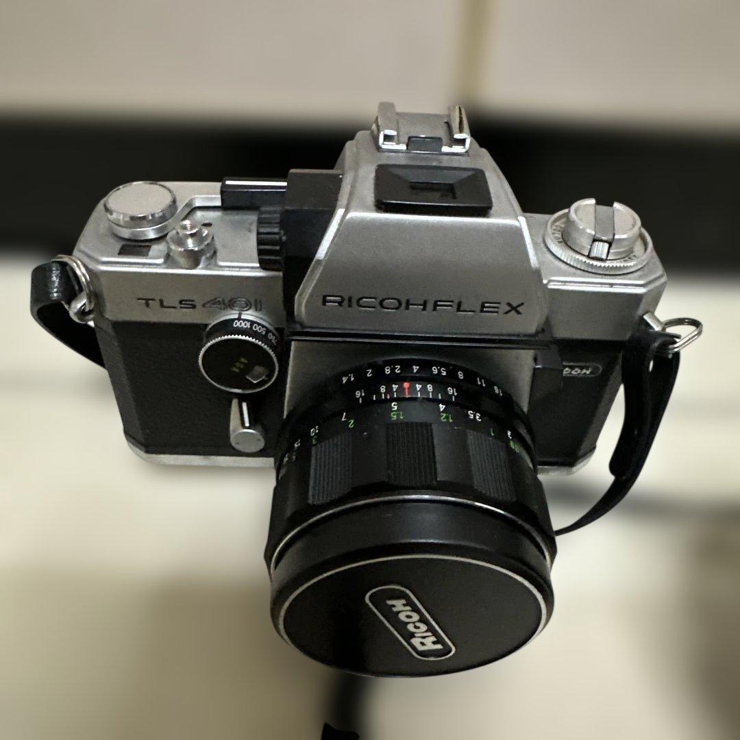 Ricoh TLS401 & Olympus OM-2n 一眼レフカメラセット