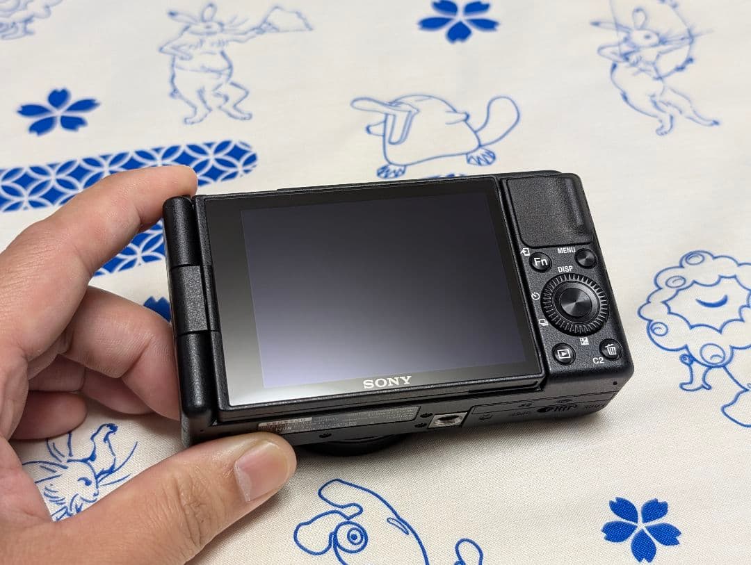 SONY VLOGCAM ZV-1 + シューティンググリップのセット