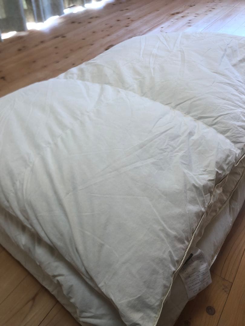 ニトリ　羽毛布団　SD　セミダブル