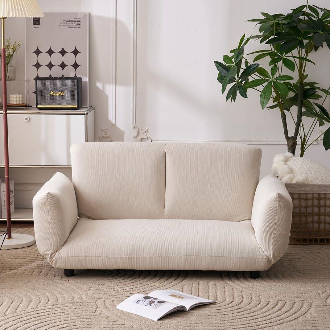 ソファーベッド ソファー 2人掛け ローソファ リクライニング