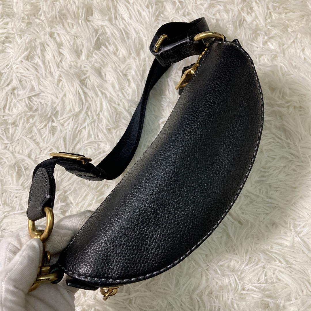 未使用保管品 コーチ ベサニー 黒 BETHANY BELT BAG CH813