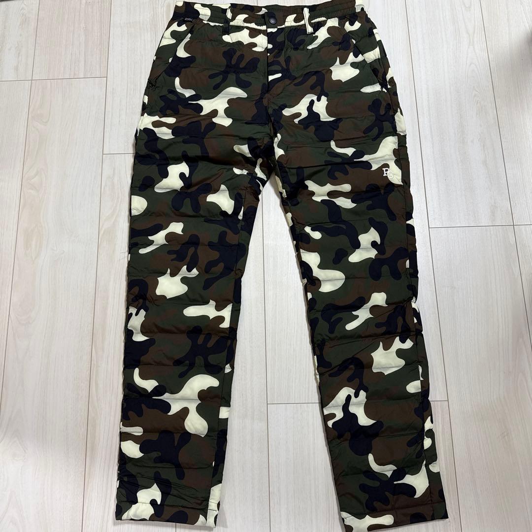 PEARLY GATES パーリーゲイツ★中綿パンツ 迷彩 カモフラ ゴルフ