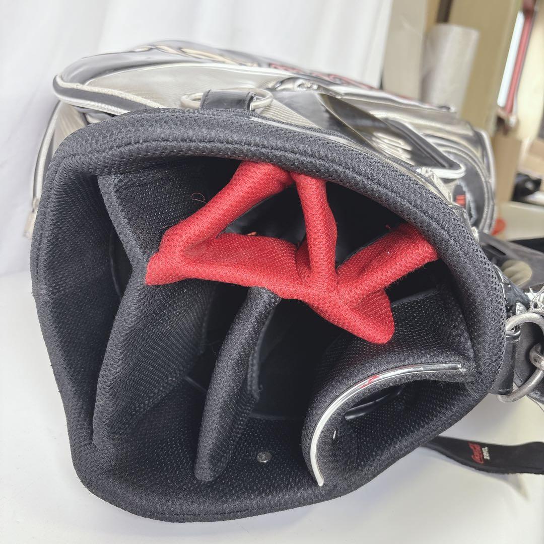 コカコーラZERO キャディバッグ ゴルフバッグ フード付き 9.5型