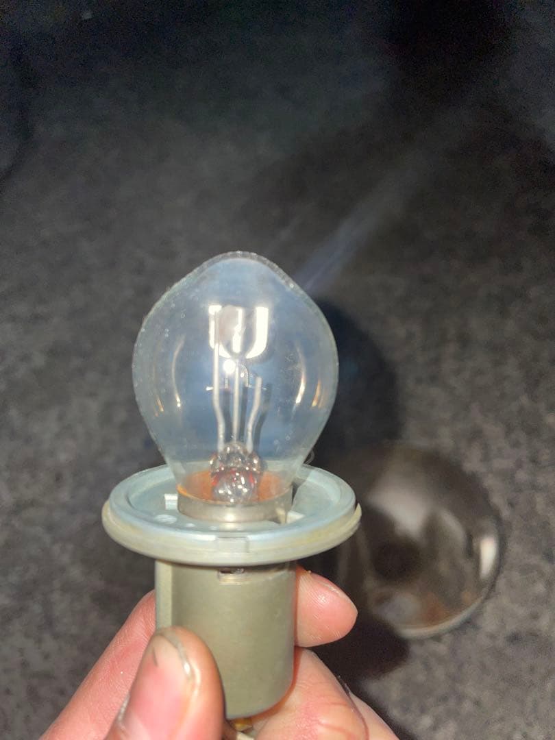 GT380純正ヘッドライトセット ハロゲンバルブ付き