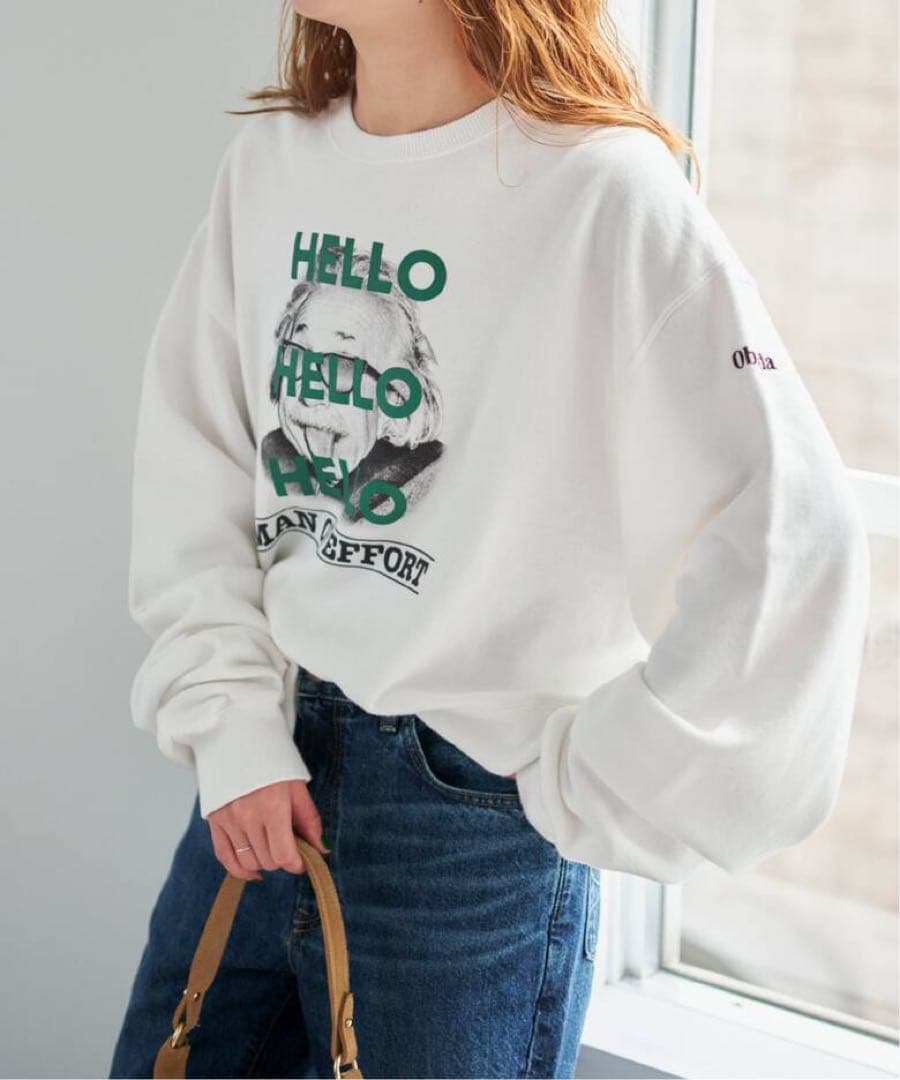 oblada / オブラダ 別注HELLO SWEAT*