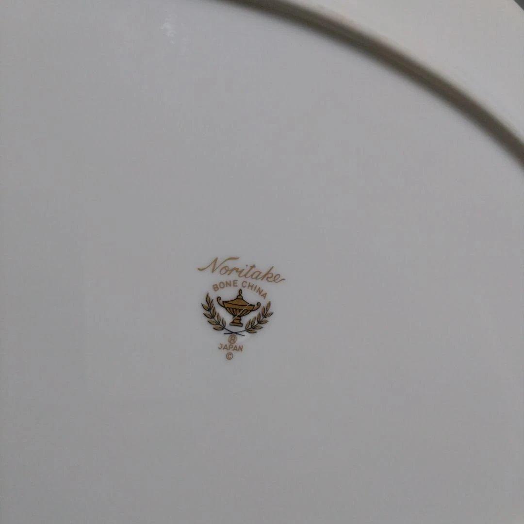 未使用 ノリタケ ヴィヴィッド ソロボーン オーバルプレート　お祝い　希少品