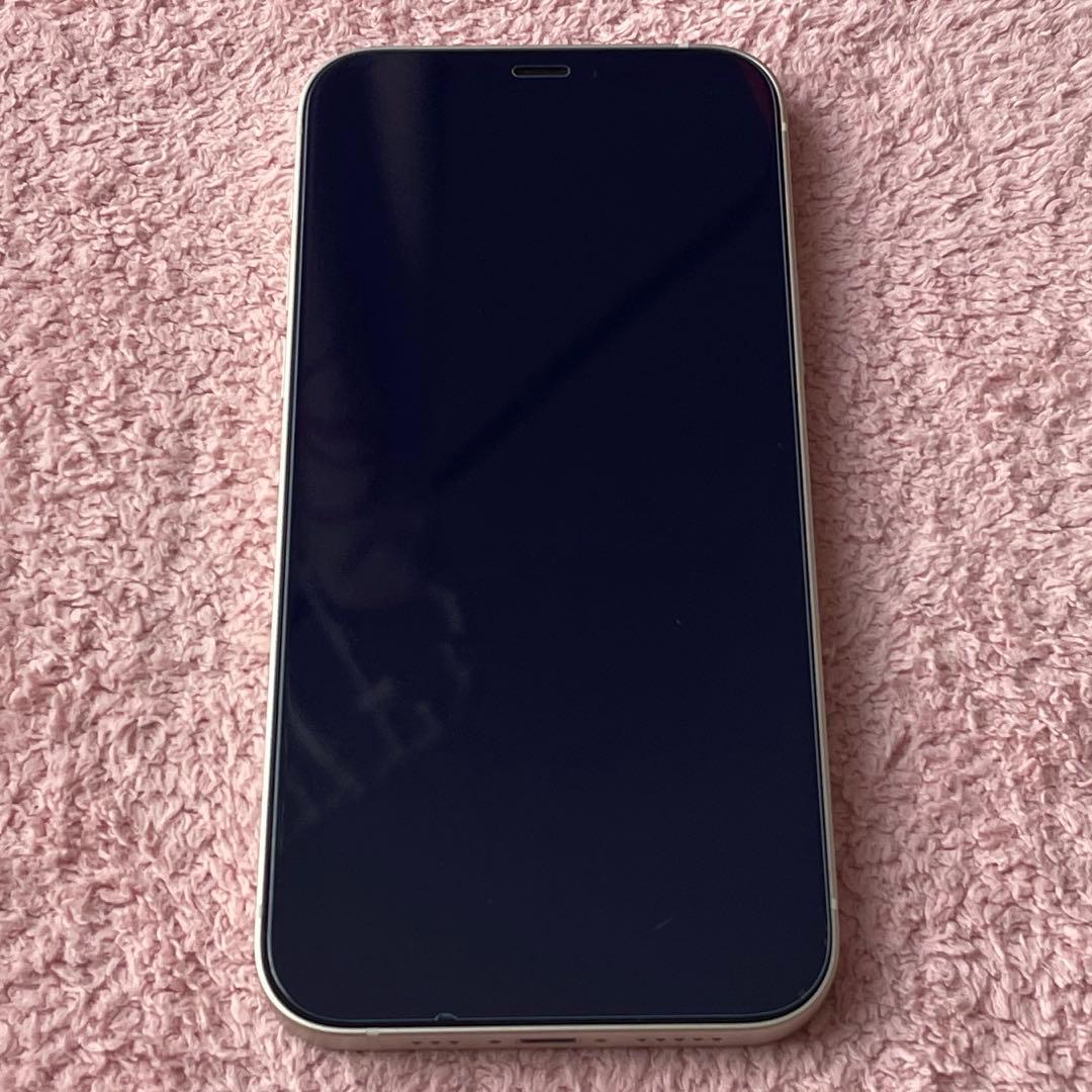 超美品　 iPhone 12　 バッテリー量94％　64GB　ドコモ　ホワイト