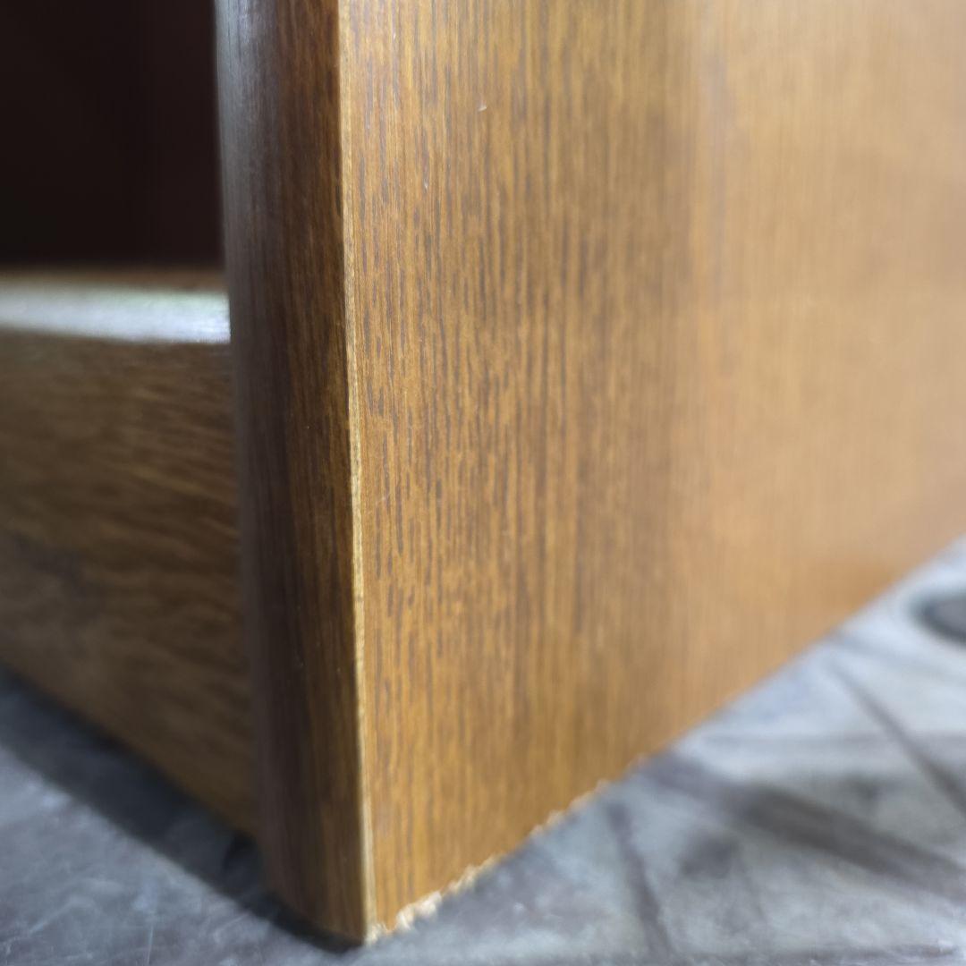 浜本工芸 本棚 ダークブラウン　オープンシェルフ