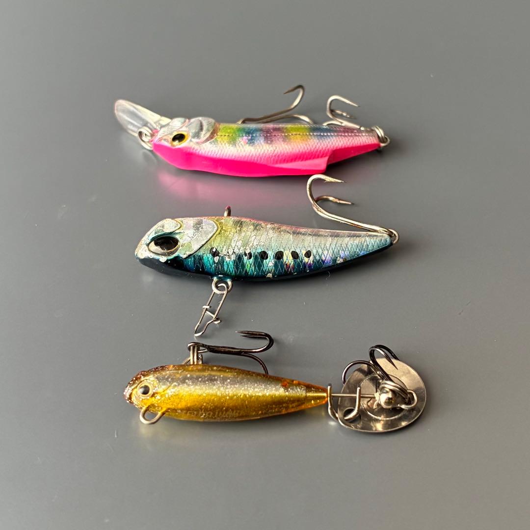 ライトゲーム：セット：メバル：シーバス：メッキ：トラウト：ロックフィッシュ