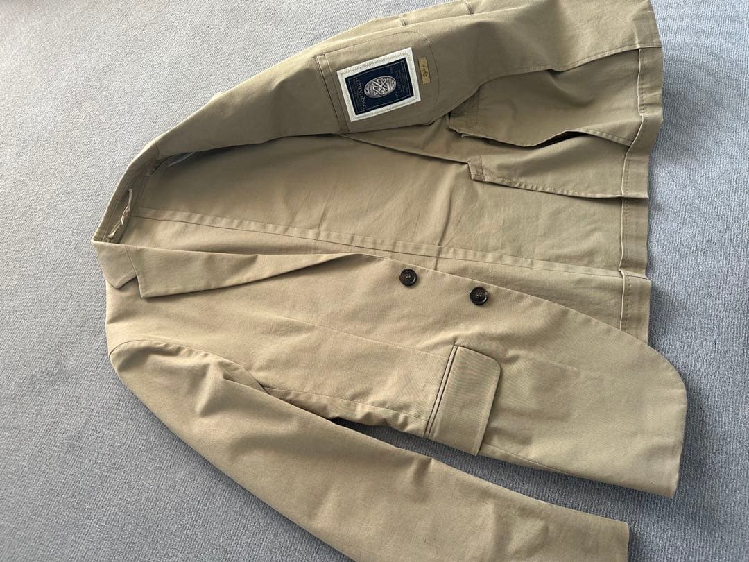 DSQURED2ベージュ シングルスーツ セット