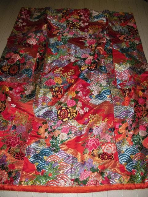 52 花嫁着物 婚礼衣装 打掛 華やか織物