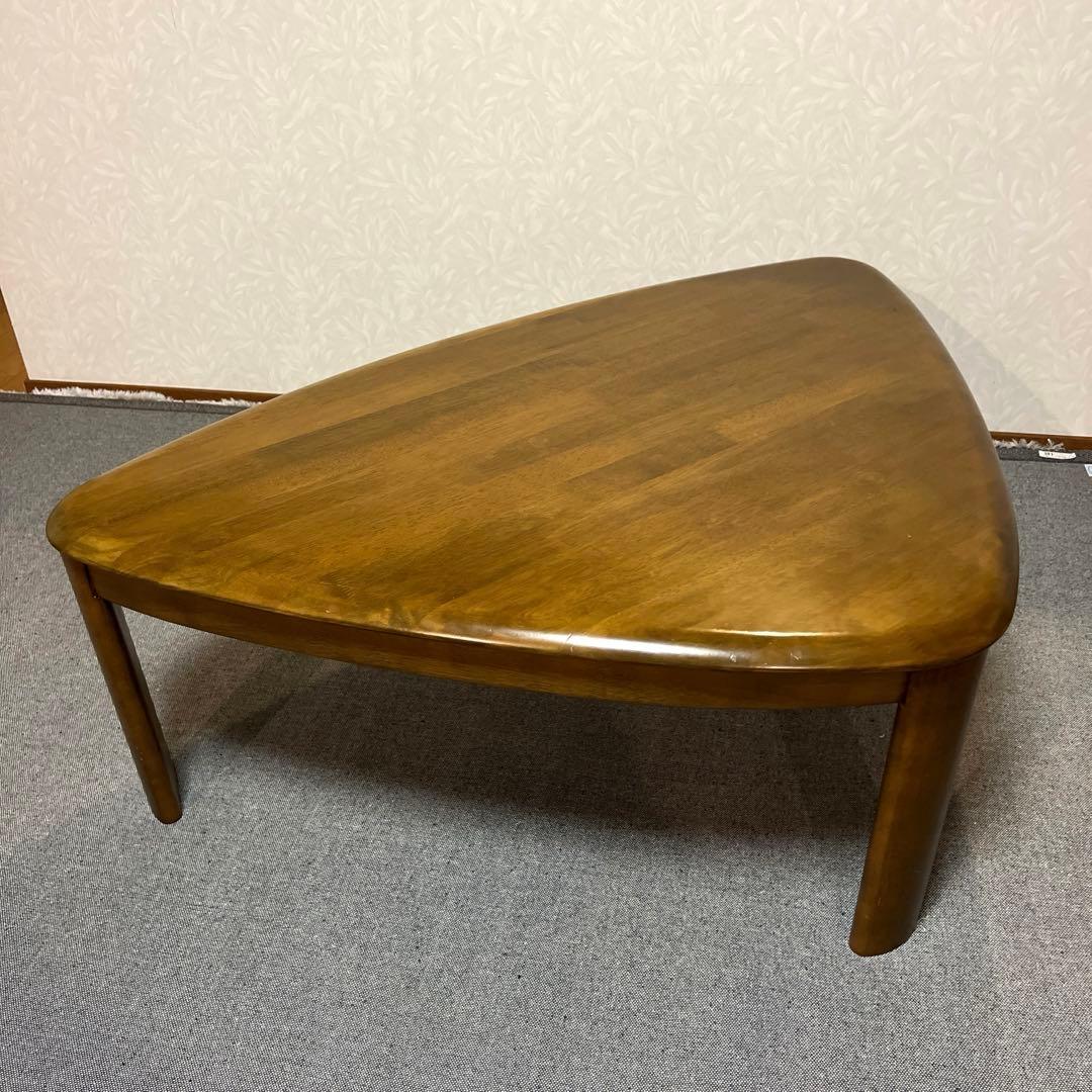 karimoku カリモク ローテーブル ヴィンテージ 木製 三角形 オールド