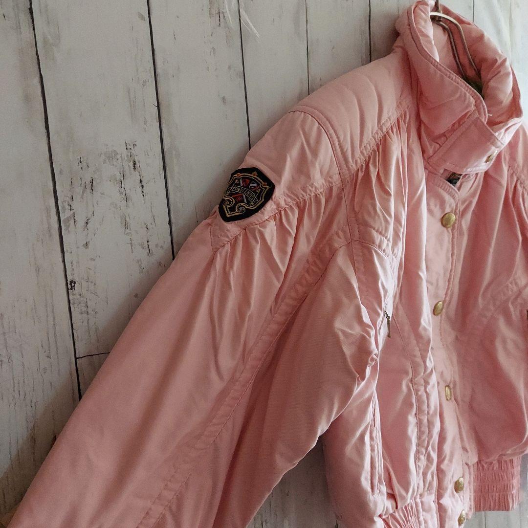 【DESCENTE】デサント スキーウェア 上下セット M ピンク