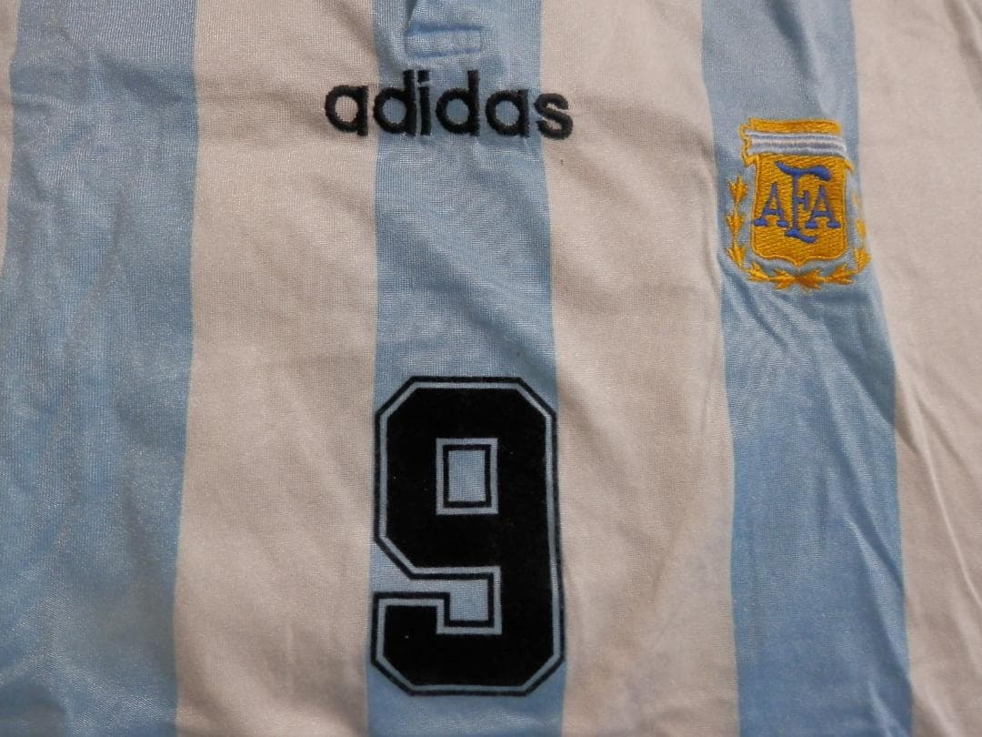 【NEW】【バティストゥータ】【アメリカW杯着用】アルゼンチン代表(1994)