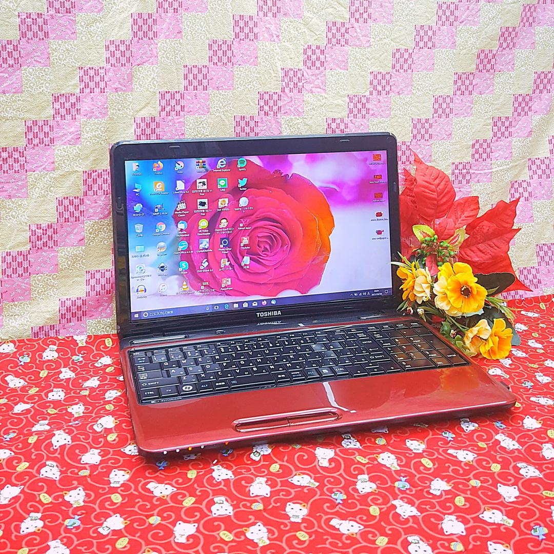 極上品！大人気！ソフト多数！東芝ノートパソコン！新型Win10！動画編集