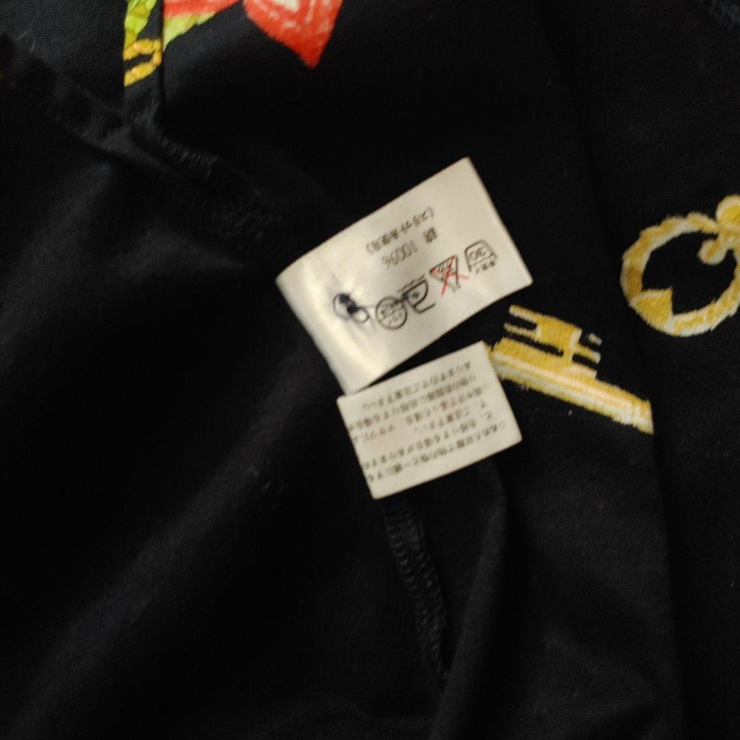 LEONARD◆レオナールスポーツ長袖ポロシャツ L　ブラック系