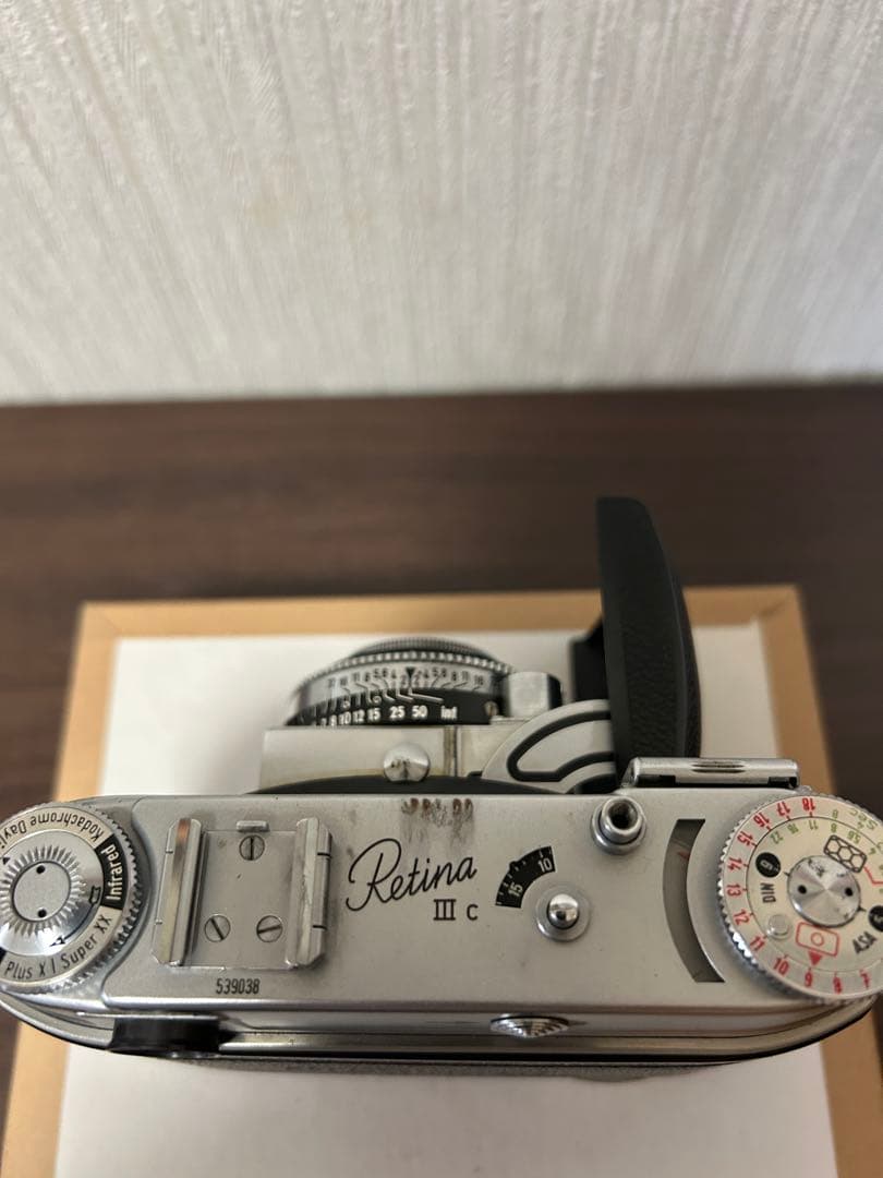 Kodak コダック レチナⅢc レザーケース付きフィルムカメラ