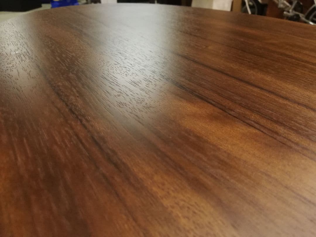 モデルルーム展示品 カリモク家具 ウォールナット 昇降式サイドテーブル