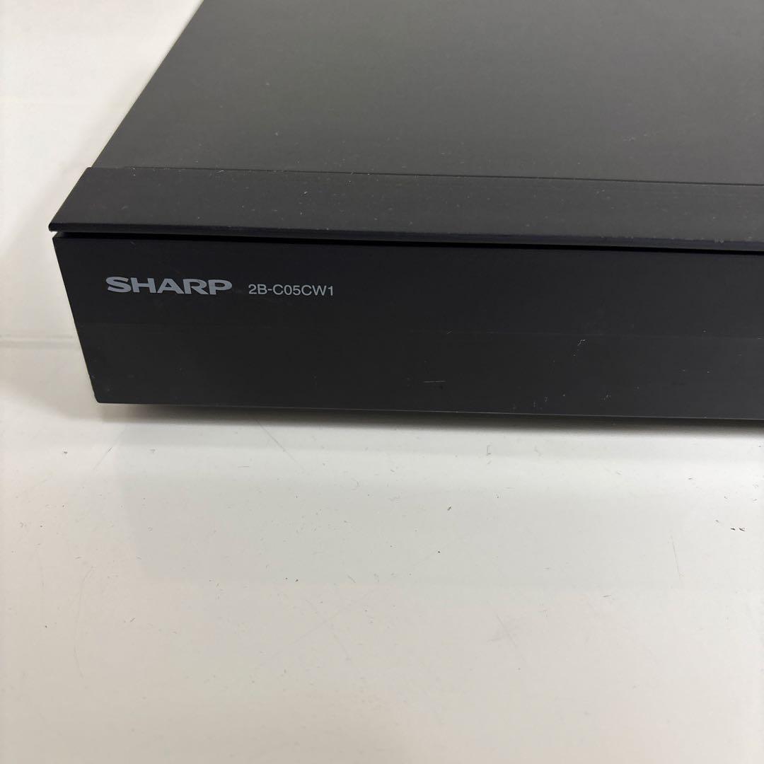 【美品】SHARP ブルーレイレコーダー 2B-C05CW1 2021年製