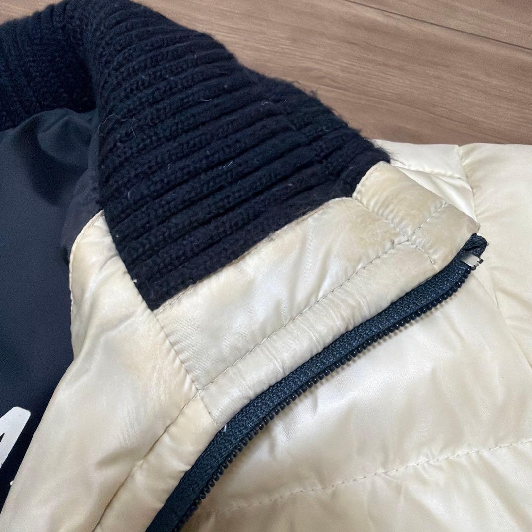 希少 SINA COVA ダウンジャケット ホワイ トシナコバ L