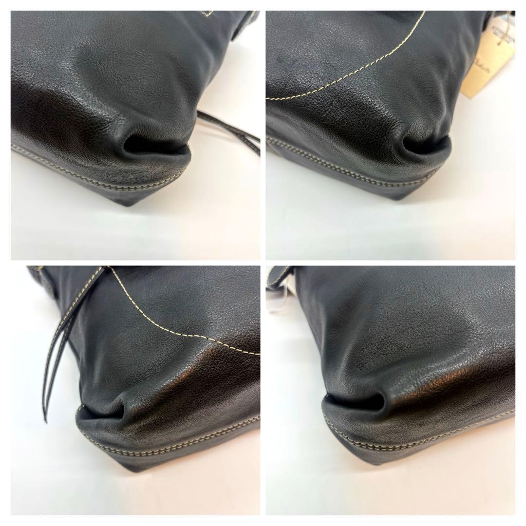 極美品　Dakota シャーロット ショルダーバッグ レザー 斜め掛け　黒