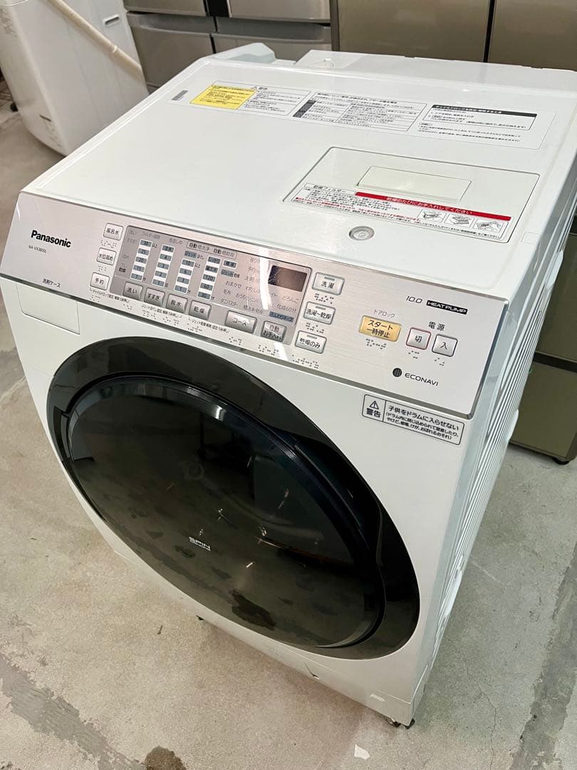 2017年式 10kg / 6kg パナソニック 全自動ドラム式洗濯乾燥機
