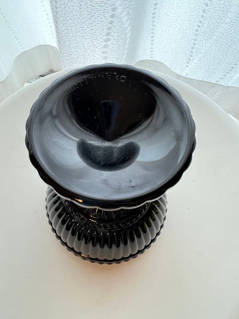 美品 マリメッコ マリボウル イッタラ ブラック スモール marimekko