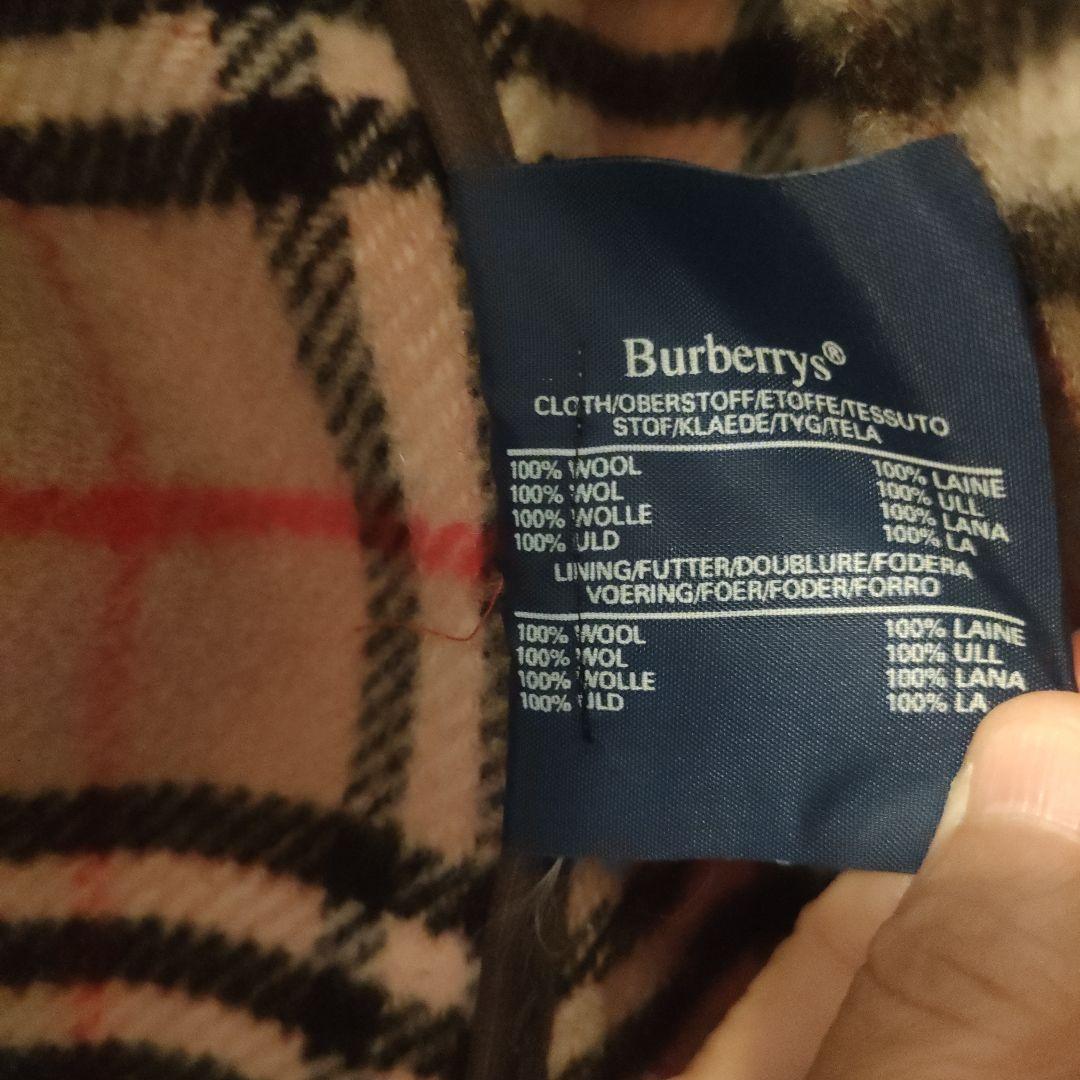 BURBERRY ダッフルコート 赤