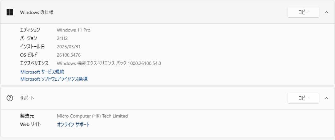 ミニPC MINIS FORUM S100-WLP N100 8GB 256GB