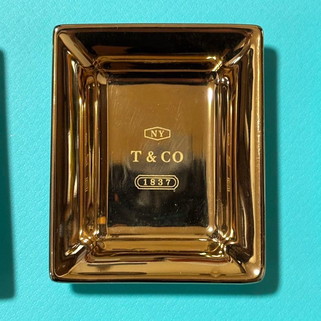 展示品TIFFANY&Co.ティファニー灰皿ヴィド ポシェ セット4個セット陶器
