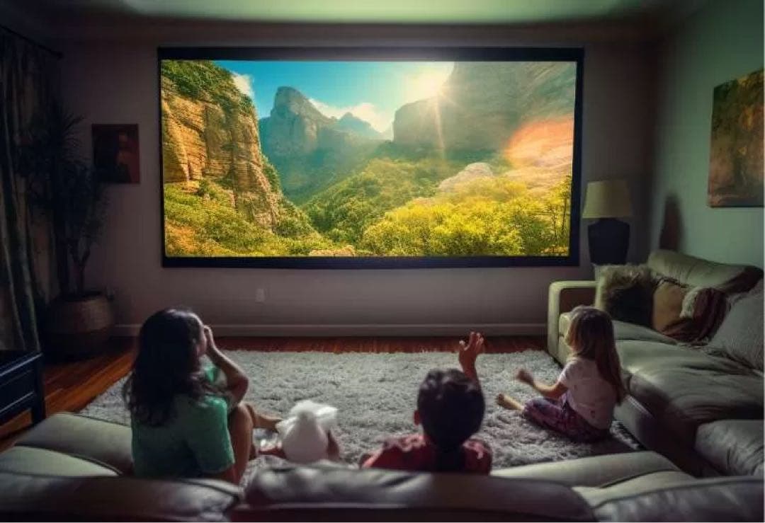 ✨ シアターハウス 掛け軸スクリーン 90インチ BTP1992WEM