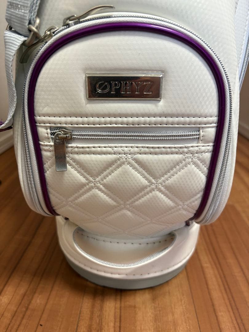 ブリヂストンPHYZ CBPH64 キャディバッグ　レディース￼ 白×ピンク