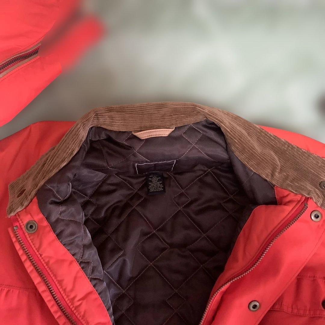 COACH EST 1941 オレンジ ナイロンジャケット　内側キルティング