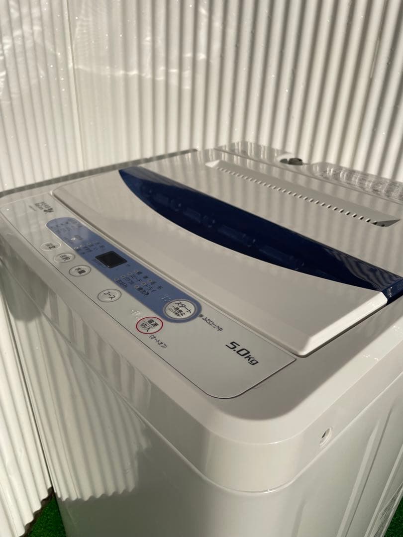 872 ヤマダ 風乾燥機能付き 5kg洗濯機 ホワイト 一人暮らし 単身 新生活