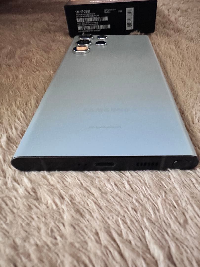 [めんたいキューピー]Galaxy s22 ultra 512 US仕様