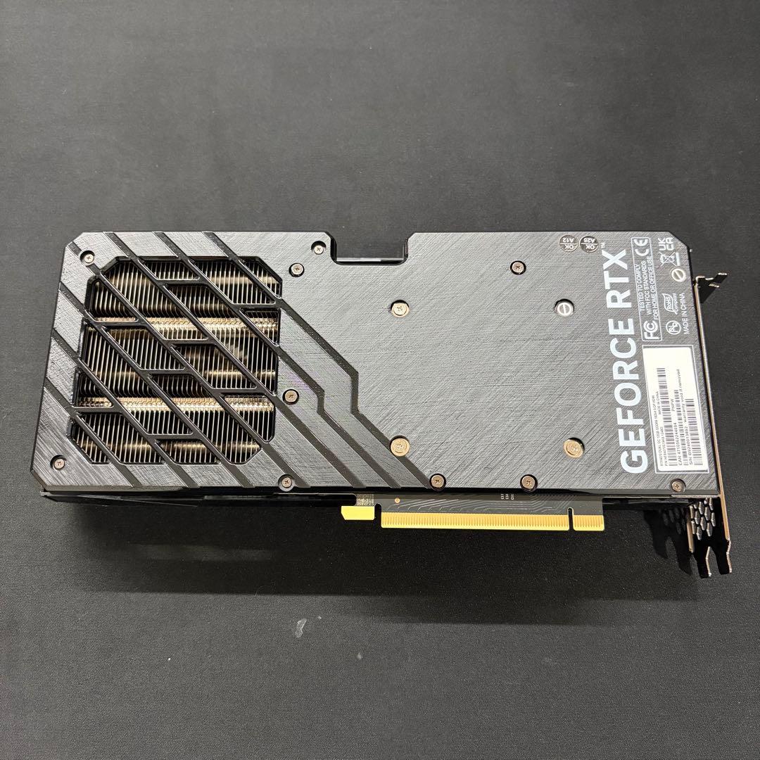 【動作品・美品】GeForce RTX4070 Palit DUAL OC 12