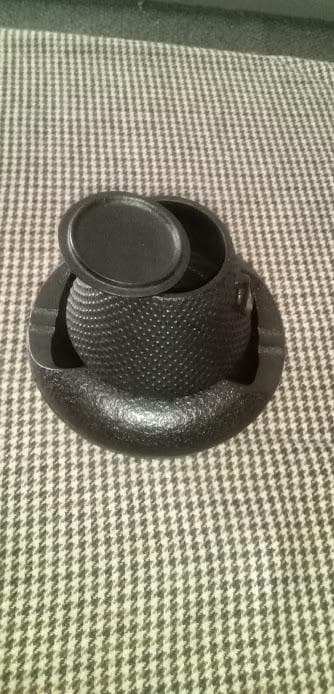 南部鉄器煙草入れ付き灰皿 新品未使用