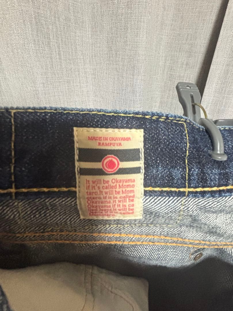 桃太郎ジーンズ　MOMOTARO JEANS 出陣　赤耳