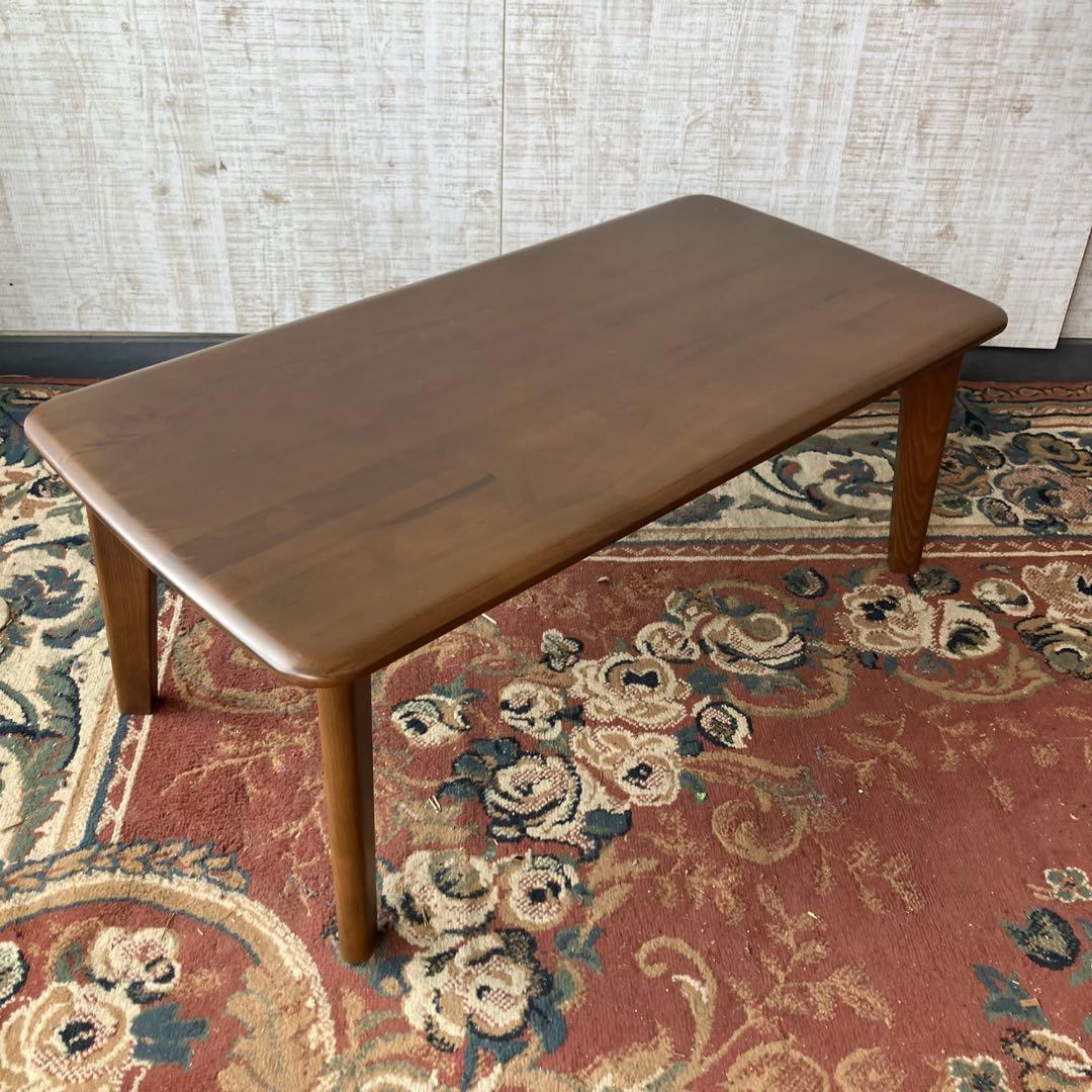 北欧レトロ 木製コーヒーテーブル センターテーブル カフェテーブル ローテーブル