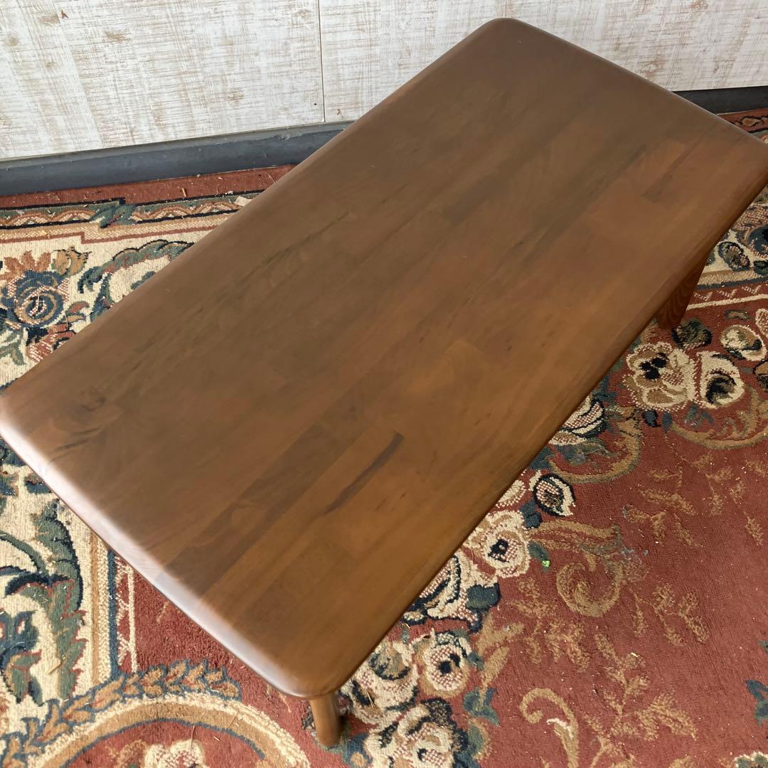 北欧レトロ 木製コーヒーテーブル センターテーブル カフェテーブル ローテーブル