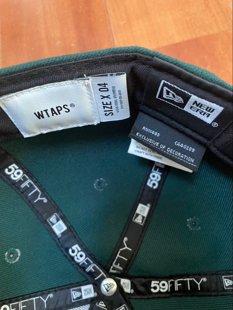 wtaps ニューエラ グリーンXL