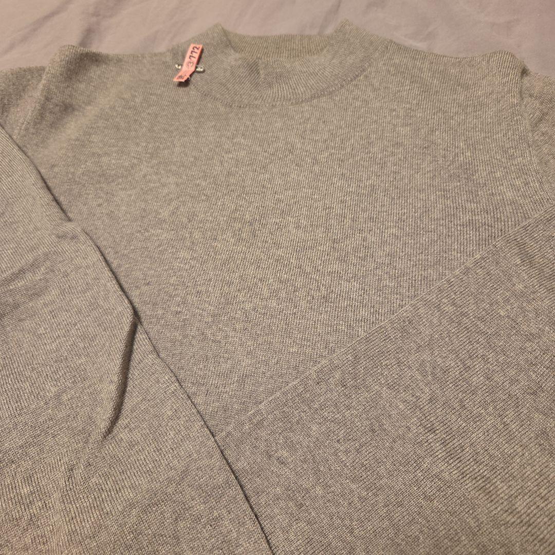 グラン・サッソ　グレージュモックネック　44