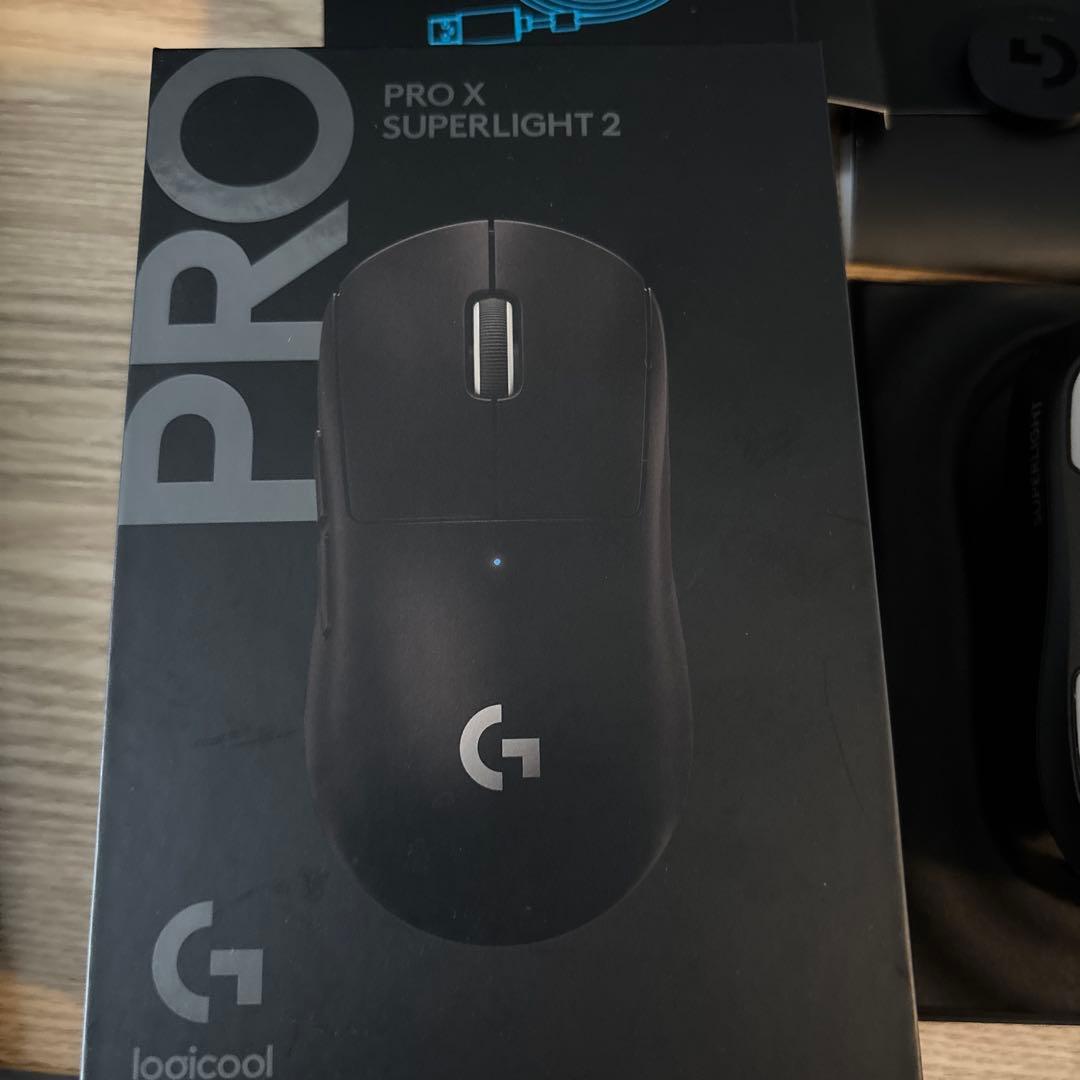 logicool ロジクール G PRO SUPERLIGHT2 黒